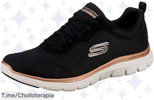 Descubre las Skechers Flex Appeal 40: un ofertón con suela ultra resistente y diseño único que hará que tus pies se sientan increíbles ¡No dejes pasar este precio loco y compra ya!