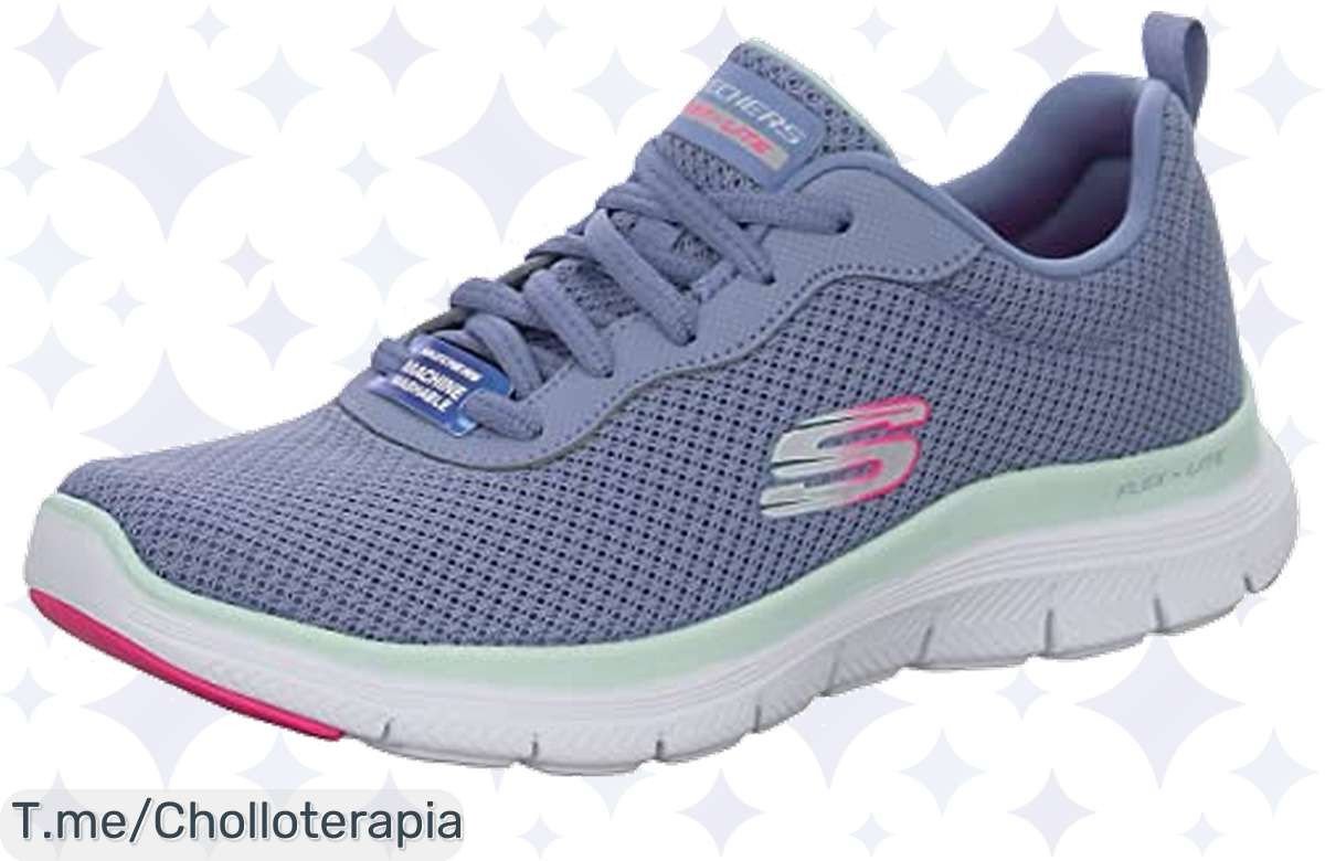 Descubre las Skechers Flex Appeal 4.0: un super chollo que te brinda comodidad y agarre total. ¡No dejes escapar este ofertón único, stock limitado!