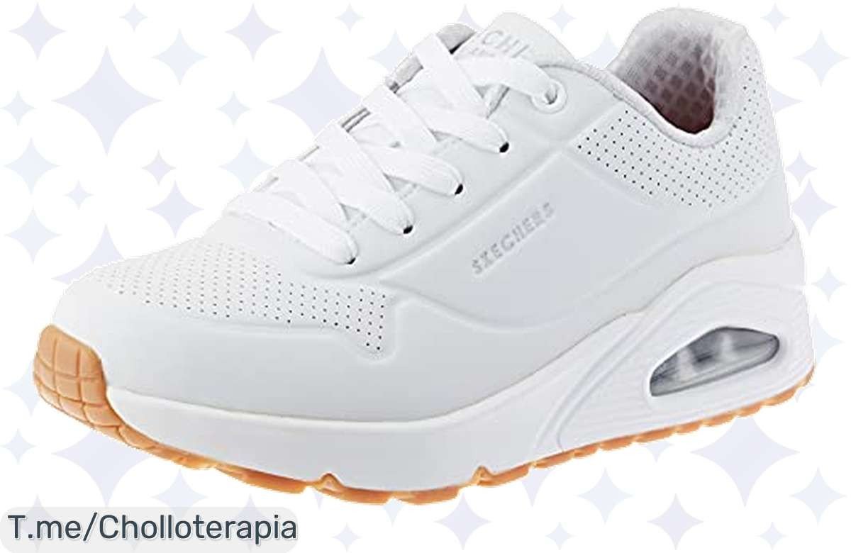 Descubre las Skechers Uno Stand On Air: Comodidad suprema y agarre inigualable para tus hijos a precio loco. No dejes escapar este super chollo, ¡compra ahora antes de que se agoten!