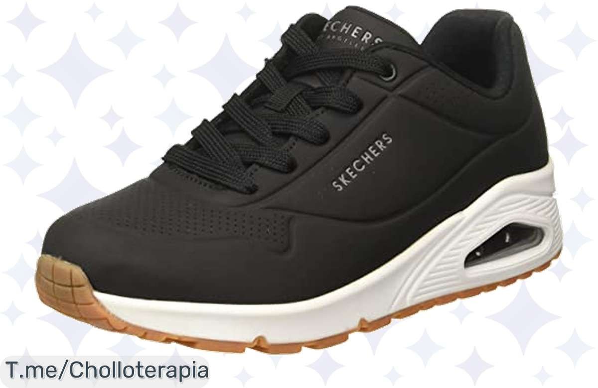 Descubre las Skechers Uno: ¡un super chollo en comodidad y estilo con una suela de agarre espectacular! No dejes escapar este ofertón, ¡stock limitado!
