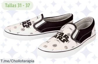 Descubre las zapatillas júnior Star Wars-Spiderman: comodidad sin cordones que los peques amarán Aprovecha este ofertón y sorpréndelos hoy antes de que se agoten