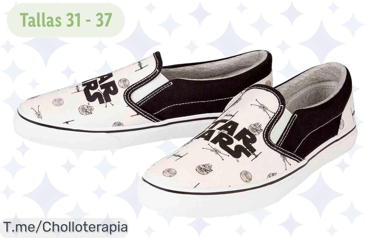 Descubre las zapatillas júnior Star Wars/Spiderman: comodidad sin cordones que los peques amarán. Aprovecha este ofertón y sorpréndelos hoy antes de que se agoten.