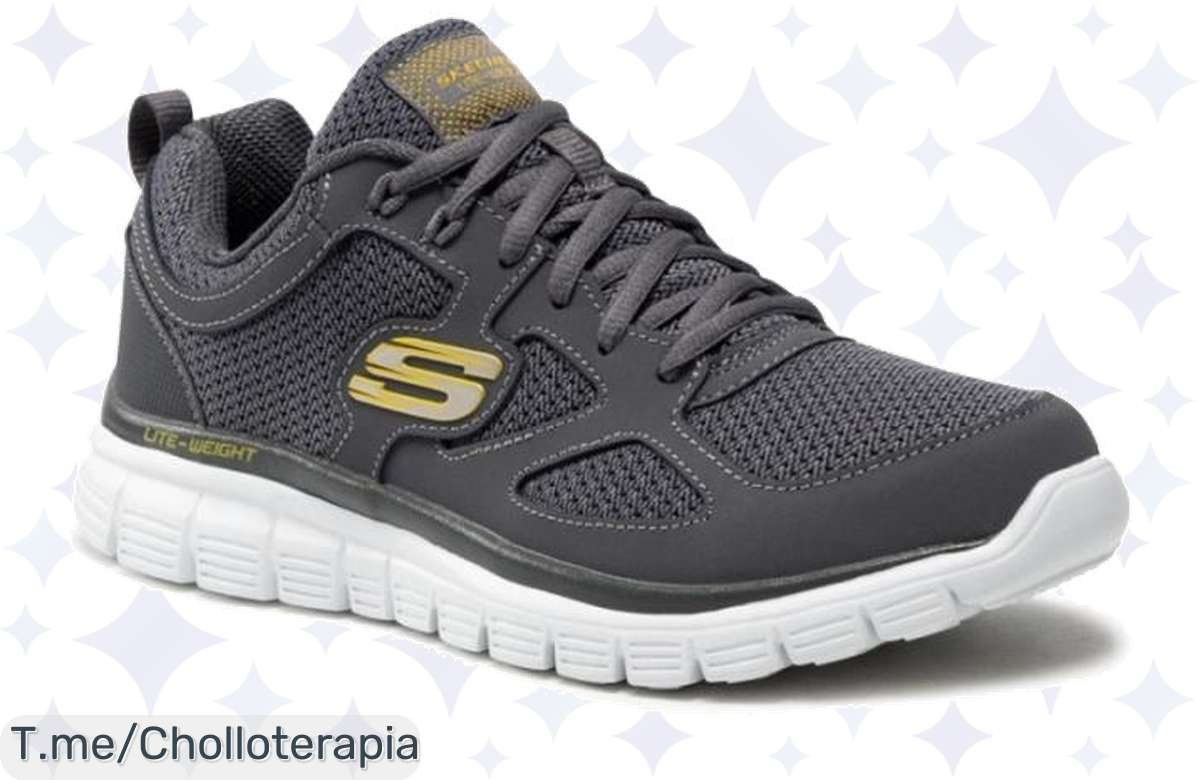 Descubre los Sneakers SKECHERS AGOURA para Hombre en Gris, el super chollo de comodidad insuperable que tus pies necesitan. ¡No dejes pasar esta oferta limitada y compra ahora!