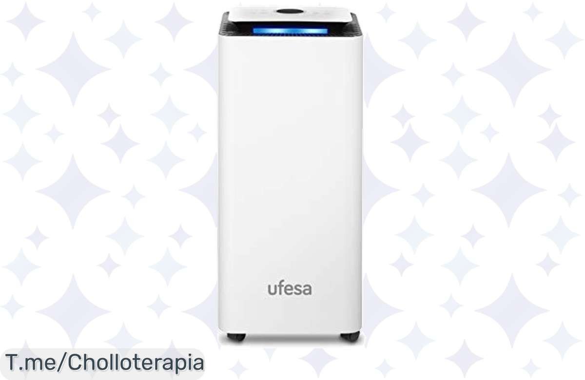 Deshazte de la humedad con el Ufesa DH5020: 20L diarios de aire fresco, super silencioso y temporizador de 24h. Aprovecha este ofertón y compra ahora antes de que se agote.