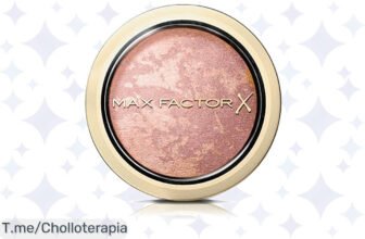 Deslumbra con el Max Factor Creme Puff Blush Tono 25 a un precio loco, textura suave y pigmentos adaptables, ¡aprovecha este ofertón limitado y compra ya!