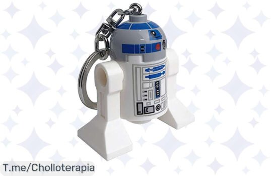 Deslumbra con el llavero linterna LED R2D2 de Lego: ¡un super chollo! Lleva la fuerza de Star Wars contigo Aprovecha este ofertón antes de que se agote