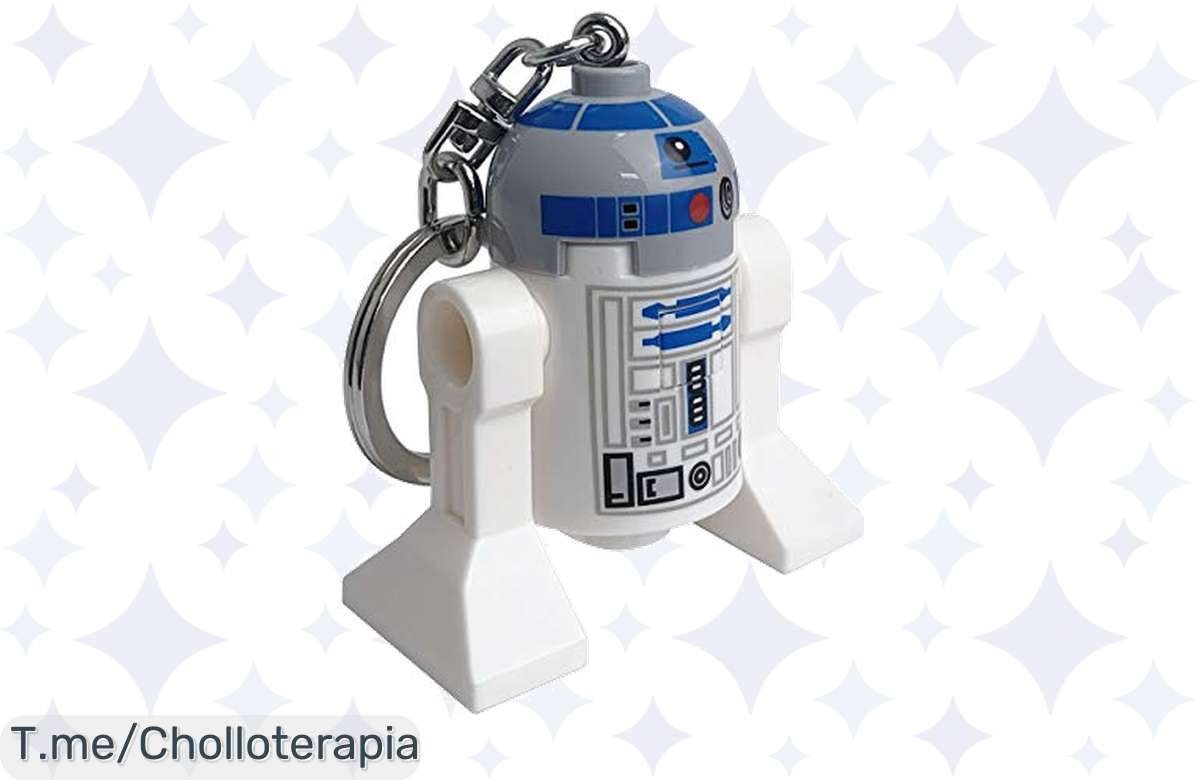 Deslumbra con el llavero linterna LED R2D2 de Lego: ¡un super chollo! Lleva la fuerza de Star Wars contigo. Aprovecha este ofertón antes de que se agote.