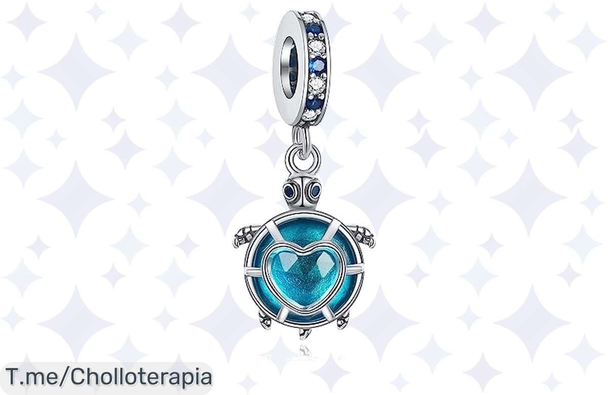 Despierta Sonrisas con la Tortuga Charm de Plata 925: Super Chollo que Crea Momentos Únicos a Precio de Ganga, ¡Aprovecha Esta Oferta Limitada Antes de que se Agote!
