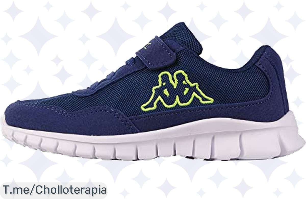 Haz que cada paso de tu pequeño sea una aventura con las Kappa Follow K Unisex Kids, el super chollo con colores vibrantes y ajuste perfecto, compra ya antes que se agoten.
