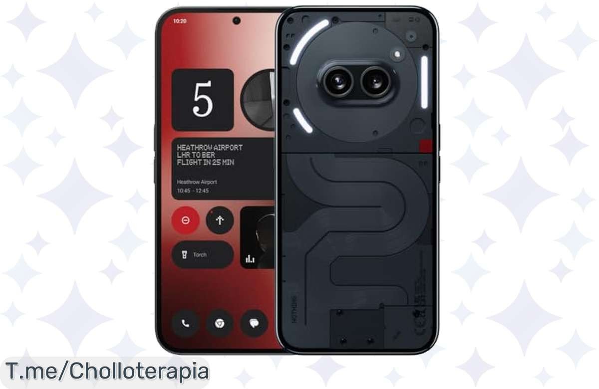 Hazte con el Nothing Phone 2a: El super chollo que rinde 2 días y captura fotos vibrantes. ¡No te quedes sin el tuyo, compra ya antes de que se agote!