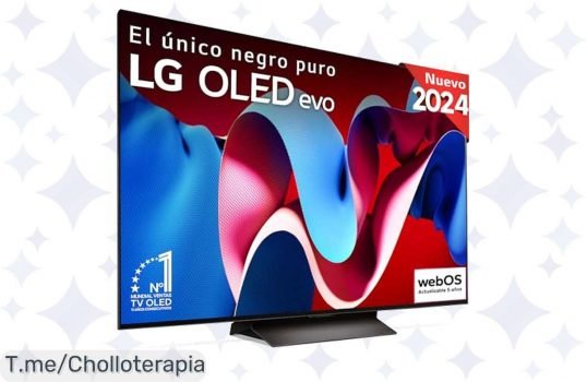Hazte con la LG OLED55C44LA: Imágenes Asombrosas, Respuesta Ultrarápida y 3 Meses Gratis de Streaming, ¡Un Ofertón que No Puedes Dejar Pasar! Actúa Ya Antes de Que Se Agote