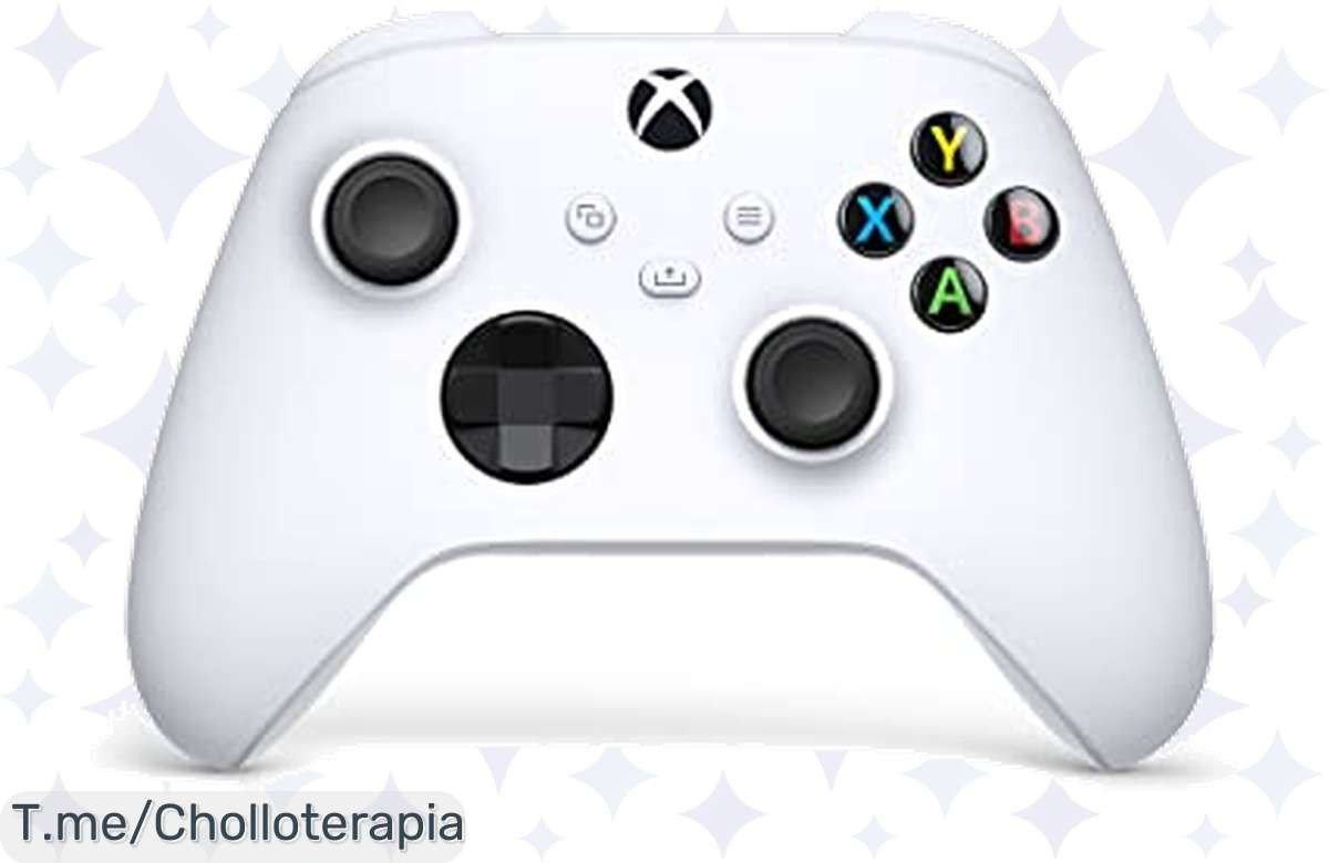 Hazte con tu Xbox Wireless Controller Blanco Robot a precio loco, disfruta de su diseño ergonómico y personaliza tu experiencia. ¡Stock limitado, actúa YA y eleva tu juego!