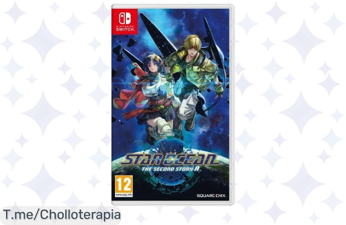 Hoy es tu día de suerte: Star Ocean The Second Story R para Nintendo Switch, un super chollo nuevo y sellado. ¡Aprovecha este ofertón antes de que se agote!