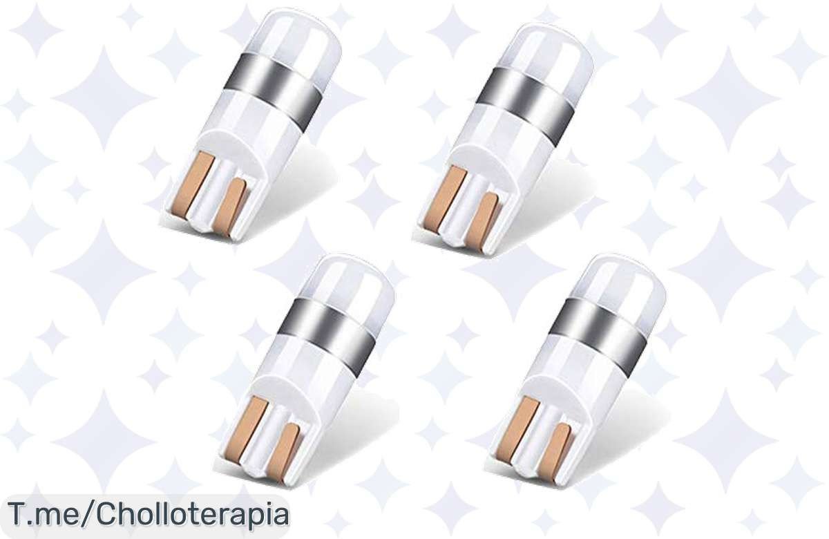 Ilumina tu auto al instante con las Bombillas Canbus SMD LED 6000K, un súper chollo que brilla hasta 50,000 horas. ¡No dejes pasar este ofertón, compra ya!