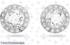 Ilumina tu look con los Pendientes Swarovski Angelic, elegancia y brillo nunca visto a un precio de ganga ¡Aprovecha este ofertón y deslumbra a todos ahora mismo!