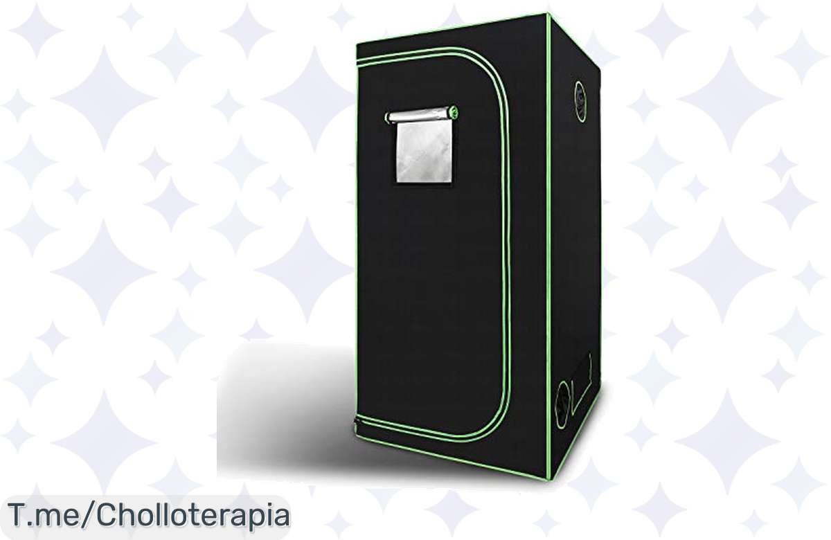 Increíble chollo: Invernadero aireado 100 x 100 x 200 cm a precio de ganga, resistente y duradero. ¡Aprovecha el descuentazo y transforma tu cultivo hoy mismo!