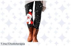 Increíble oferta en leggins térmicos para mujer: mantente cálida y a la moda este invierno con forro polar a un precio loco ¡No dejes pasar esta oportunidad única!