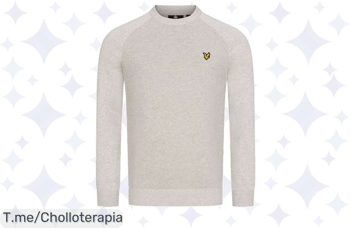 Lyle y Scott Raglan: La sudadera de tus sueños a un precio loco, con estilo único y comodidad insuperable. Aprovecha ahora esta oferta limitada que no puedes dejar pasar.
