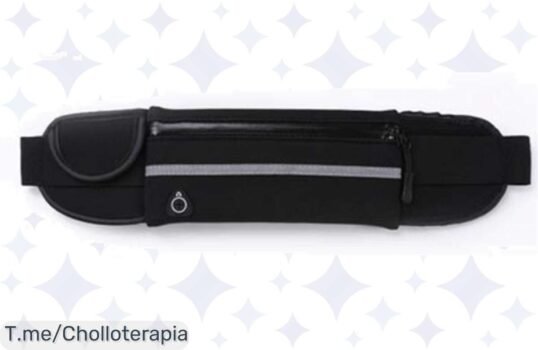 Mejorada Riñonera Deporte: Imprescindible en tu gimnasio, impermeable y multifuncional Aprovecha este ofertón único y lleva tus entrenos al siguiente nivel ¡Compra ya y no te quedes sin la tuya!