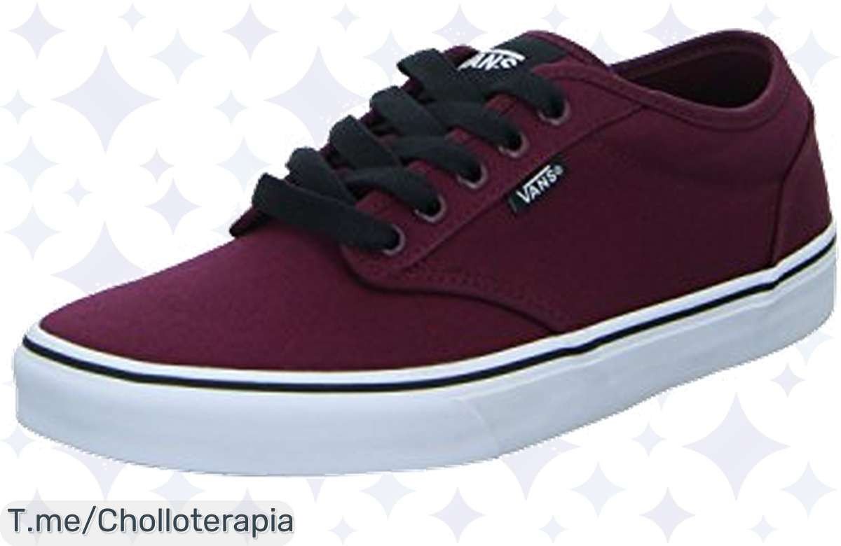 No dejes escapar el super chollo de Vans Atwood en Canvas Oxblood/White, calidad y estilo únicos a un precio de ganga, ¡compra ahora y camina con confianza antes de que se acabe!