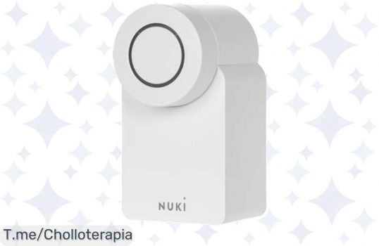Nuki Smart Lock: El super chollo que convierte tu smartphone en la llave perfecta para tu hogar Acceso controlado y tranquilidad total, ¡oferta limitada, actúa ya!