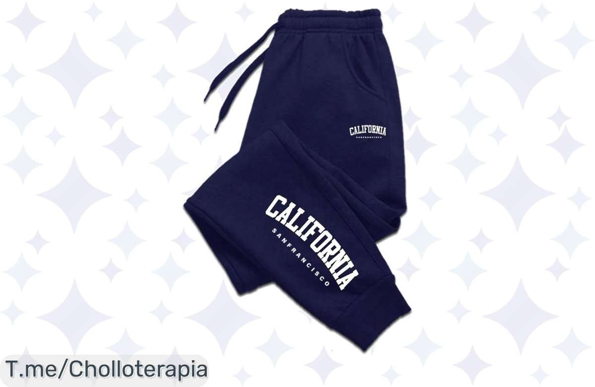 Pantalones deportivos de jogging en un precio loco: ¡Viste con estilo y comodidad! No te pierdas este ofertón exclusivo, actúa ya antes de que se agoten.
