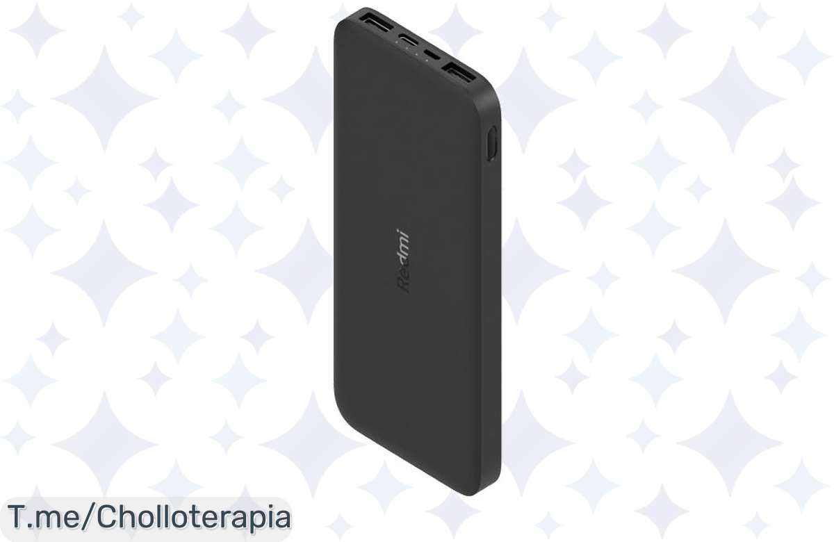 Potencia tu día con el chollazo de 10000mAh Redmi Power Bank: nunca sin batería y superliviano, ¡aprovecha este ofertón antes de que se agote!