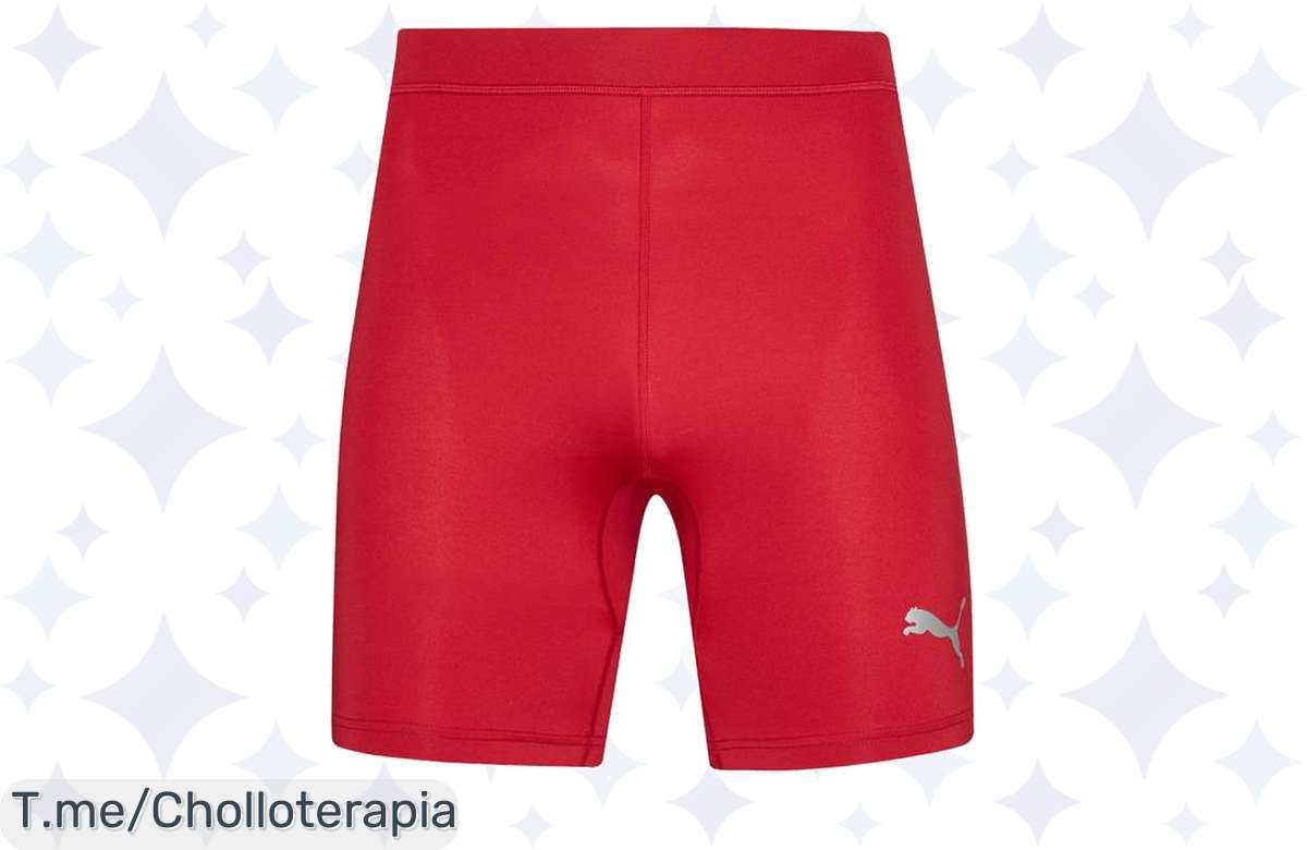 Potencia tu rendimiento con las mallas cortas Liga Baselayer de PUMA a un precio loco, te sentirás ligero y cómodo. ¡Aprovecha este super chollo antes de que se agote!