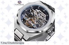 Reloj automático Forsining con esqueleto 3D a precio loco: sorprende con su luz militar y diseño deslumbrante ¡Oferta limitada, actúa ya y no te quedes sin el tuyo!