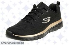 Renueva tu estilo con las Skechers Graceful Get Connected, un super chollo para tus pies Disfruta de un confort inigualable a un precio de ganga ¡Compra ya antes que se agoten!