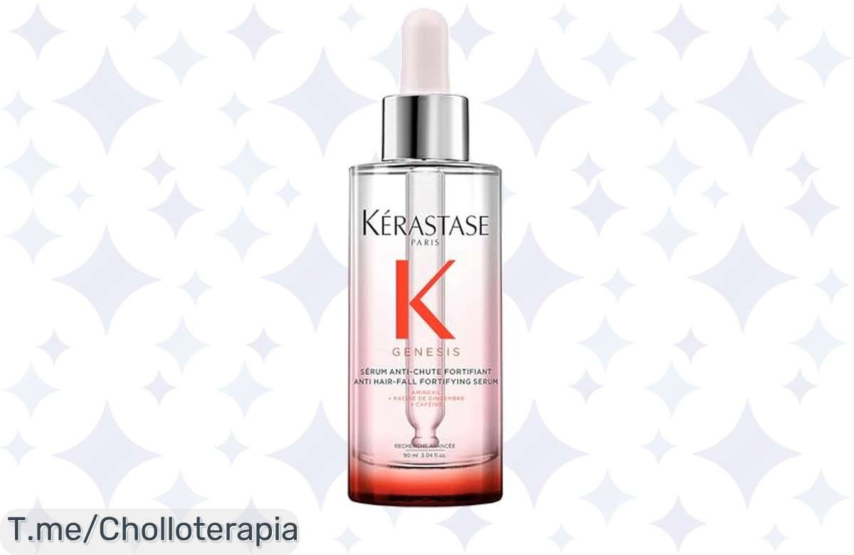 Revitaliza tu cabello con el Sérum Fortificante Kérastase, un super chollo para un crecimiento fuerte y sano. ¡Aprovecha este ofertón y siente la diferencia ahora!
