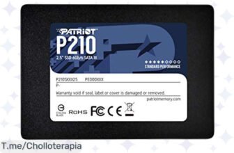 Revoluciona tu PC con el Patriot P210 SSD 512GB: velocidad vertiginosa, seguridad total y rendimiento increíble a un precio loco Oferta limitada, actúa ya y no te quedes sin él