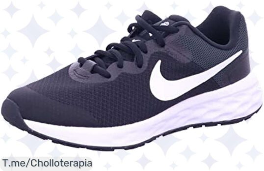 Revoluciona tus pasos con las NIKE Revolution 6: Zapatillas ligeras y duraderas que tus pequeños adorarán, ¡aprovecha este ofertón limitado y dale el super chollo a su estilo!