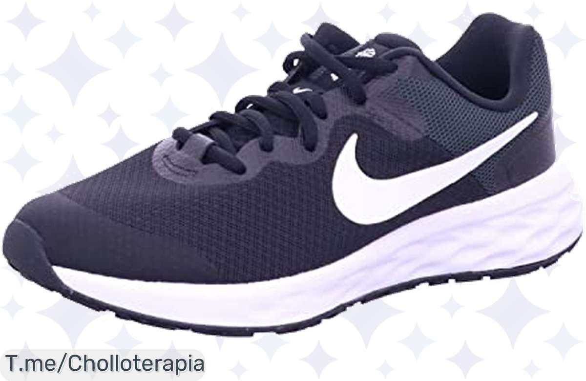 Revoluciona tus pasos con las NIKE Revolution 6: Zapatillas ligeras y duraderas que tus pequeños adorarán, ¡aprovecha este ofertón limitado y dale el super chollo a su estilo!