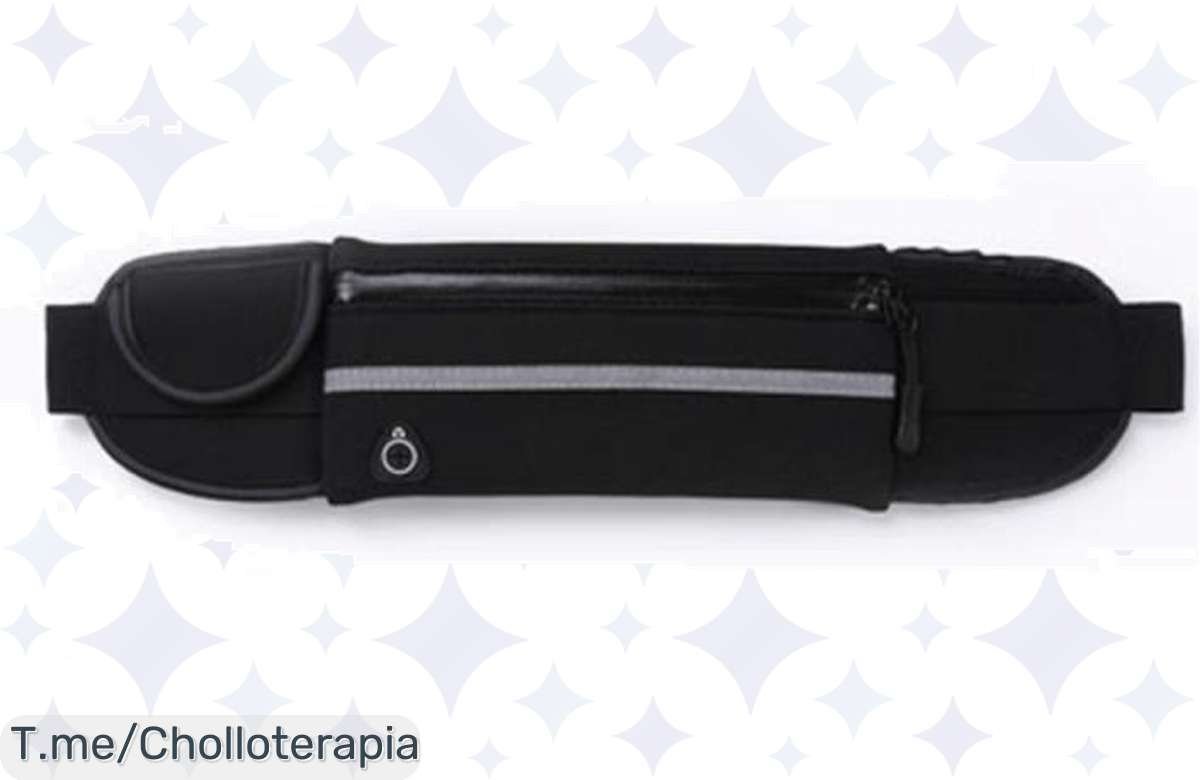Riñonera Deporte Impermeable: Super chollo para llevar tus esenciales sin preocupaciones. No te quedes sin la tuya, ¡compra ahora y siente la libertad de moverte!
