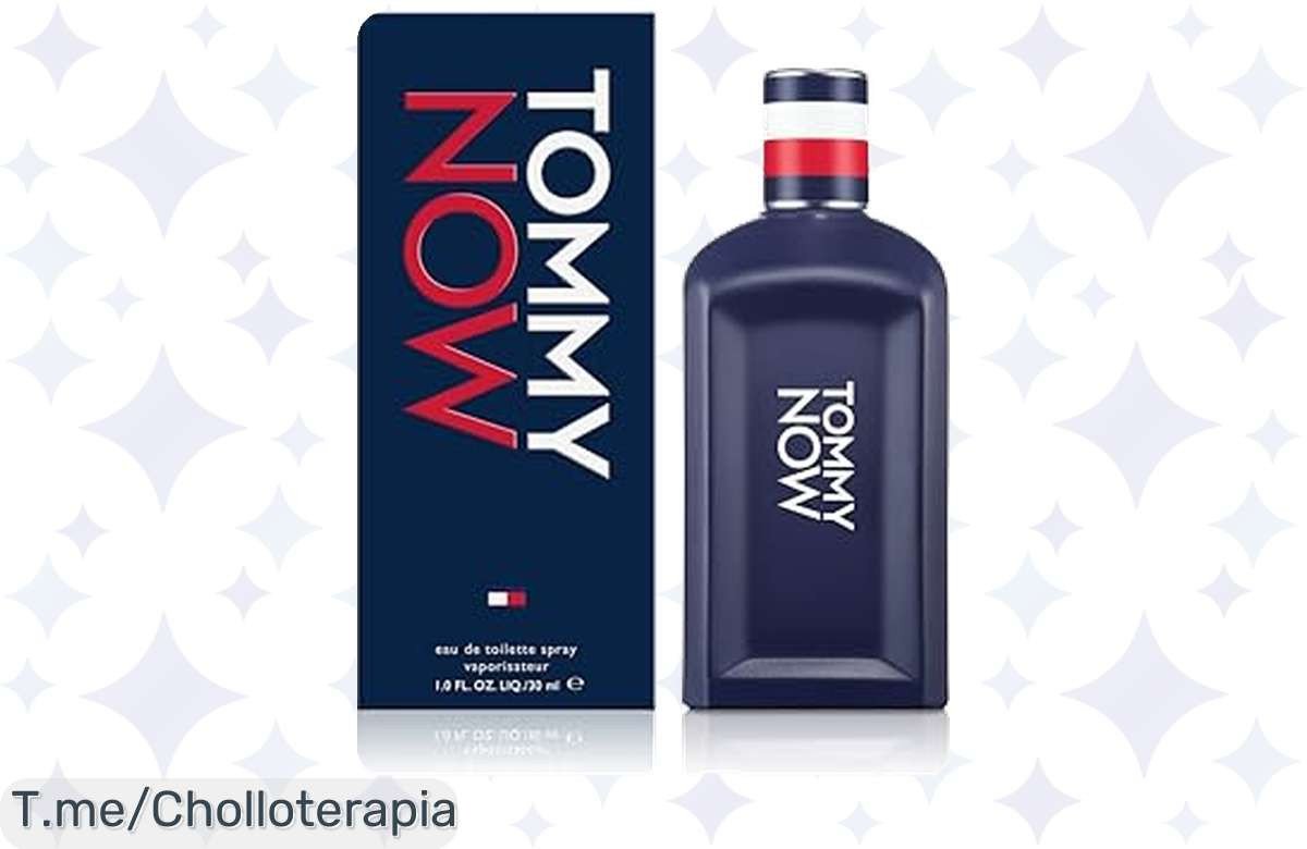 Tommy Now: Descubre la fragancia amaderada que transforma tu esencia en un super chollo, captura tu audacia y destaca, ¡aprovecha este ofertón limitado ya!