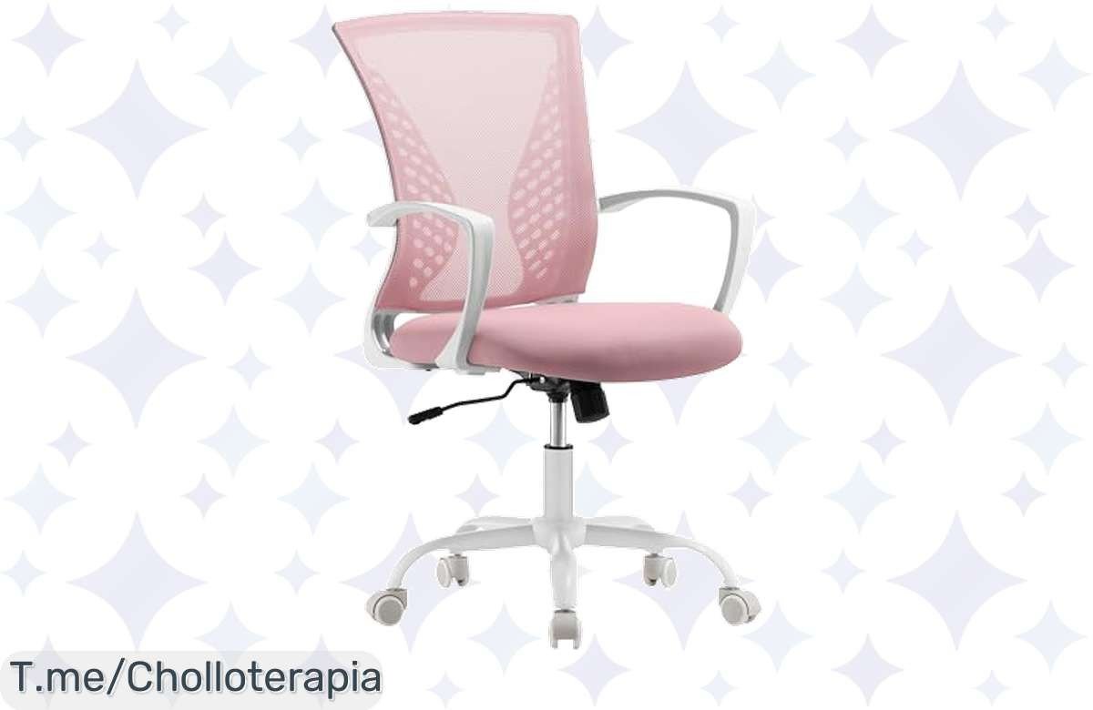 Transforma Tu Trabajo Con La Silla De Malla Ajustable, Dile Adiós Al Sudor Y Las Molestias, Aprovecha Este Ofertón Único Y Compra Ya Antes De Que Se Agote!