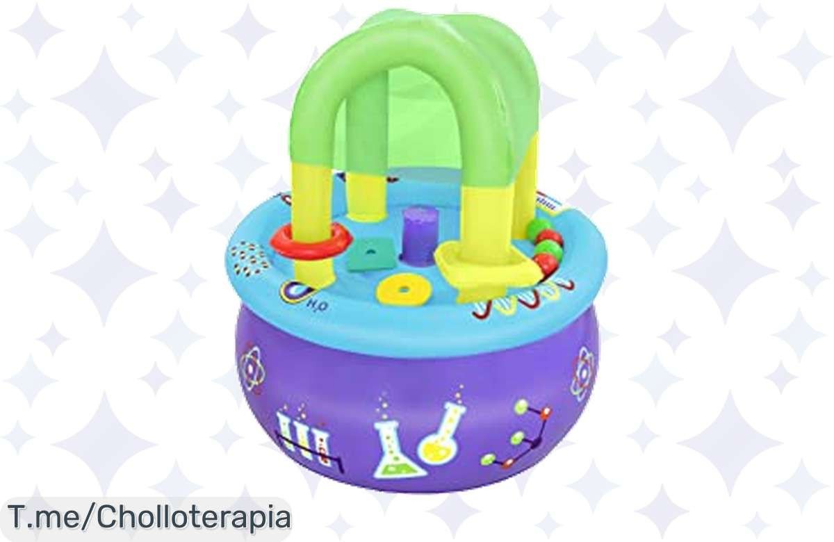 Transforma el verano de tus peques con la Mesa de Agua Hinchable LearnLab: diversión y estimulación sensorial a un precio loco. ¡Compra ya antes de que se agote!