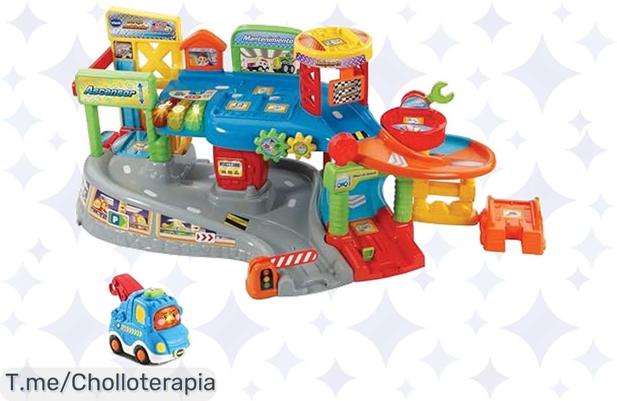 Transforma la diversión de tus hijos con el Garaje Multitaller TutTut Bólidos: creatividad y motricidad a un precio loco, ¡no dejes escapar esta oferta limitada!
