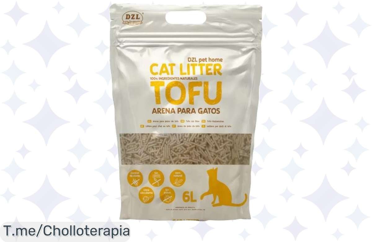 Transforma la vida de tu gato con COTTECOTA, la arena ecológica absorbente y antiolor que nunca habías visto; ¡aprovecha este super chollo y compra ya antes de que se agote!