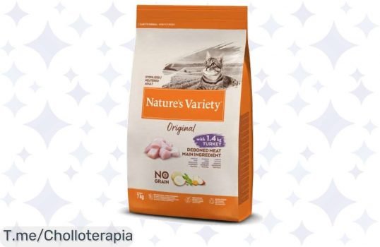 Transforma la vida de tu gato con Nature's Variety Original No Grain: ¡chollo de salud y pelaje! Aprovecha este ofertón limitado y alimenta su felicidad ya mismo