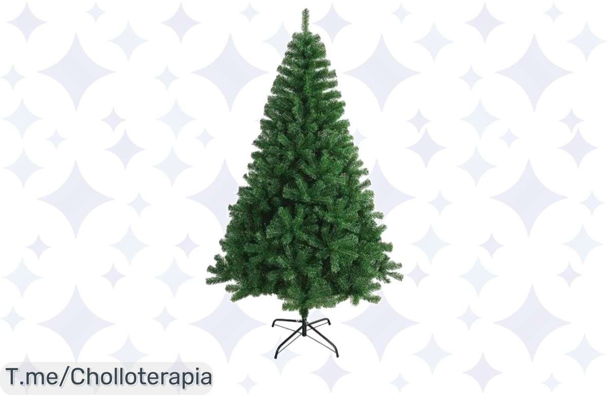 Transforma tu Navidad con el árbol artificial espectacular de 210cm, ¡un super chollo que hará brillar tus celebraciones! Aprovecha este ofertón y compra ya antes de que se agoten