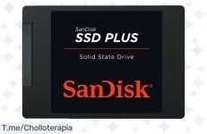 Transforma tu PC con el disco duro SSD SanDisk PLUS de 480 GB a un precio loco: lectura ultra rápida y escritura veloz ¡No dejes pasar este ofertón limitado!