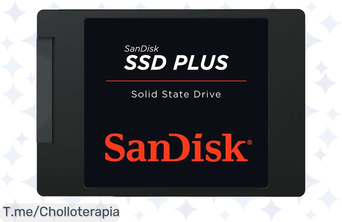 Transforma tu PC con el disco duro SSD SanDisk PLUS de 480 GB a un precio loco: lectura ultra rápida y escritura veloz. ¡No dejes pasar este ofertón limitado!