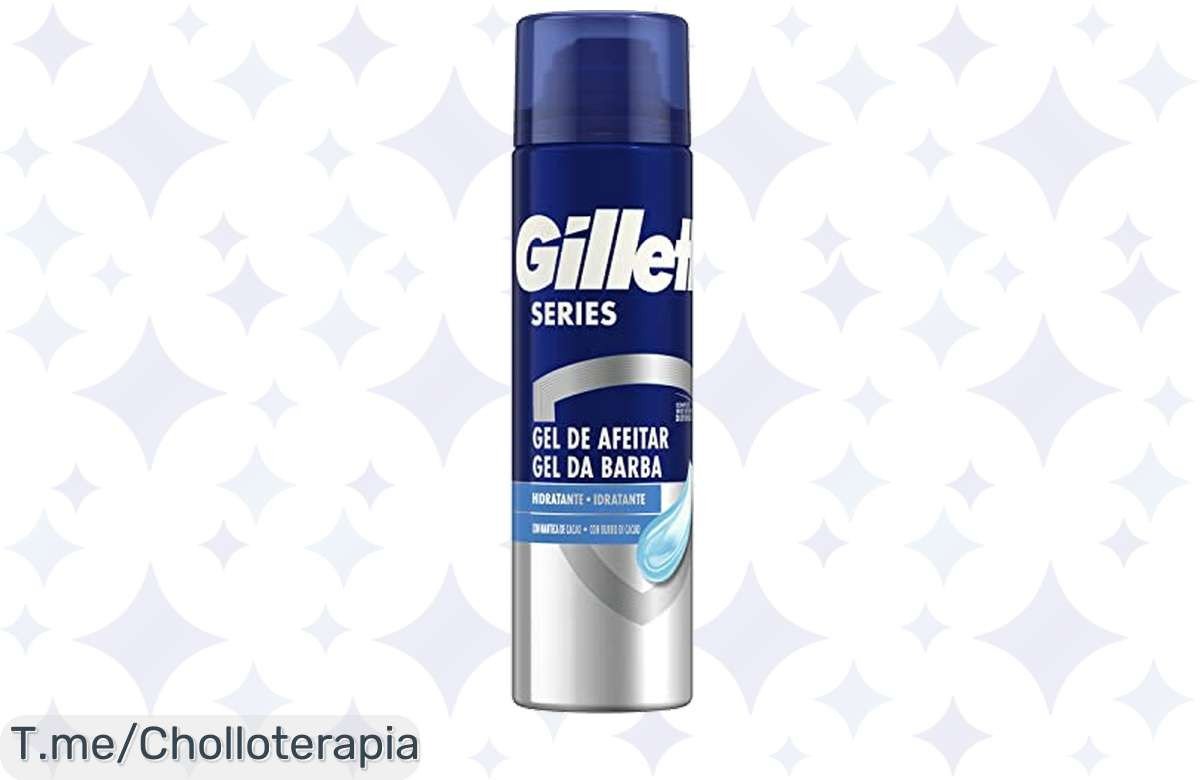 Transforma tu afeitado en un ritual de placer con Gillette Gel Hidratante, disfruta de una suavidad nunca vista a un precio loco, ¡compra ahora antes que se agote!