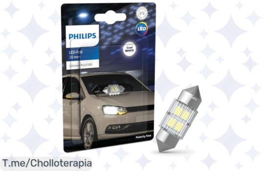 Transforma tu auto con el Philips Ultinon Pro3100 LED, señalización elegante y duradera Aprovecha este ofertón exclusivo y compra ya antes de que se agote