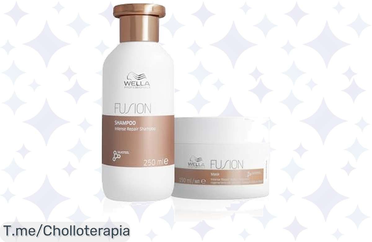 Transforma tu cabello dañado con Wella Fusion y obtén reparación intensa y brillo al instante. ¡Aprovecha este ofertón antes de que se agote el stock!