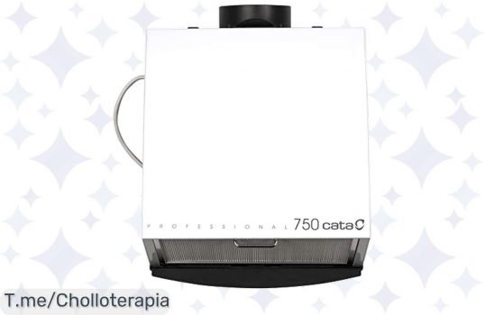 Transforma tu cocina con el Cata Professional 750, el extractor silencioso y potente que necesitas ¡Precio loco y oferta limitada! ¡Compra ya antes de que se agote!