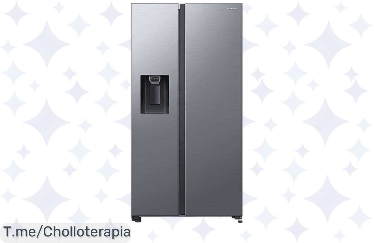 Transforma tu cocina con el frigorífico americano Samsung de 635 l y disfruta de agua y hielo al instante, nunca visto a un precio loco. ¡Compra ya antes de que se acabe!