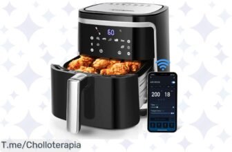 Transforma tu cocina con la AIGOSTAR Freidora de Aire 7L, un super chollo inteligente ¡disfruta de comidas crujientes sin aceite! Oferta limitada, ¡compra ahora antes de que se acabe!